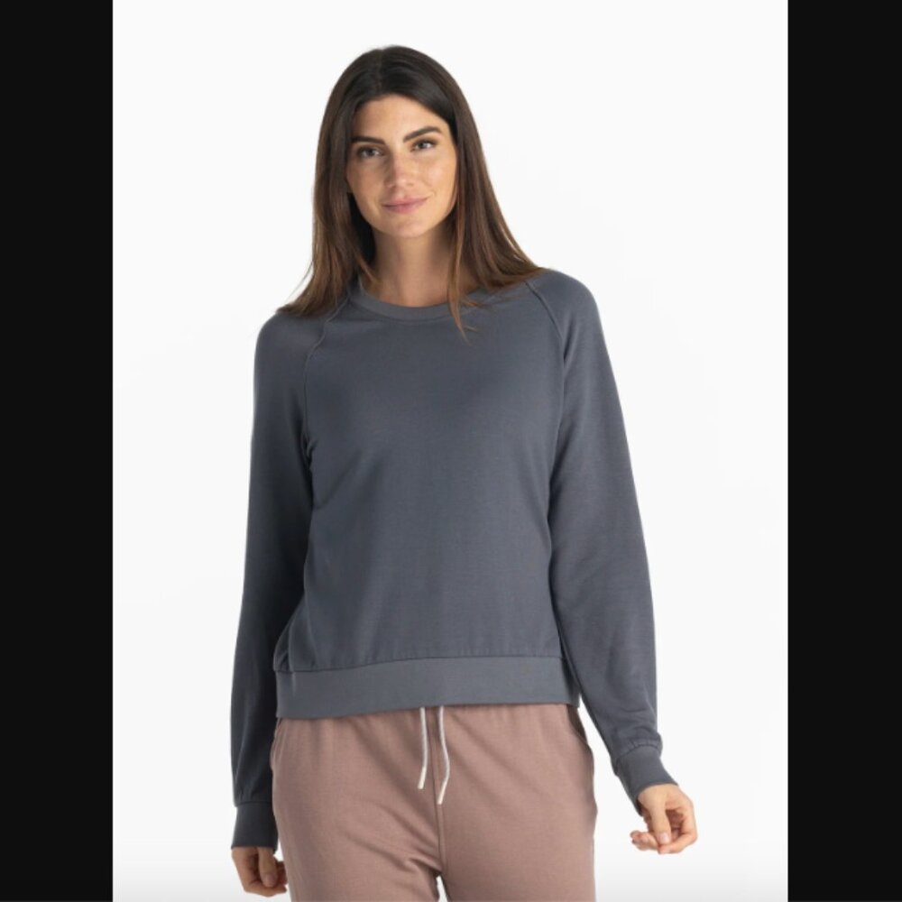 NWT FREEFLY BAMBOO  "STORMCLOUD" LIGHTWEIGHT SWEATSHIRT XL
